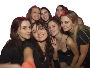 Nightclub Selfie Vinyl Car Decal Sticker – Waterproof & UV-Resistant 8" Nightclub Selfie Vinyl Car Decal Sticker – Waterproof & UV-Resistant 8"