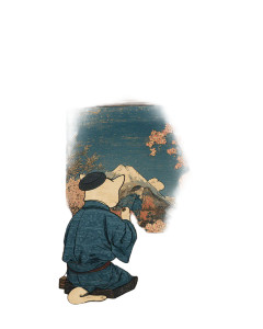 Anthropomorphic Cat Artist Vinyl Car Decal Sticker – Waterproof & UV-Resistant 8"