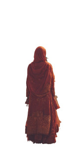 Bandari Woman Amidst Chaos Vinyl Car Decal Sticker – Waterproof & UV-Resistant 8"