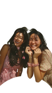 Laughing Asian Girls Vinyl Car Decal Sticker – Waterproof & UV-Resistant 8" Laughing Asian Girls Vinyl Car Decal Sticker – Waterproof & UV-Resistant 8"