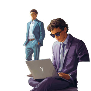 Young Boss Vinyl Car Decal Sticker – Waterproof & UV-Resistant 8"