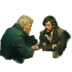 Tavern Conversation Vinyl Car Decal Sticker – Waterproof & UV-Resistant 8"