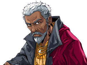 D&D Noble Merchant Vinyl Car Decal Sticker – Waterproof & UV-Resistant 8"