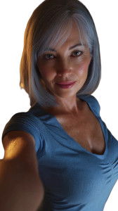 Elderly Woman Portrait V3 Vinyl Car Decal Sticker – Waterproof & UV-Resistant 8"