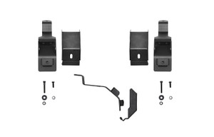 Upgrade Your Roof Basket with Go Rhino SRM Series Mounting Kit | Easy Install, No Drill, Durable Steel | Black Textured