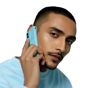 Indian Male Model Vinyl Car Decal Sticker – Waterproof & UV-Resistant 8"