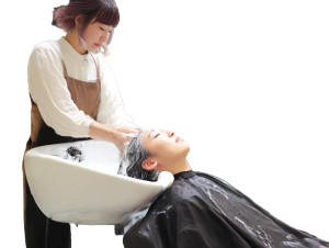 Japanese Beauty Salon Vinyl Car Decal Sticker – Waterproof & UV-Resistant 8"