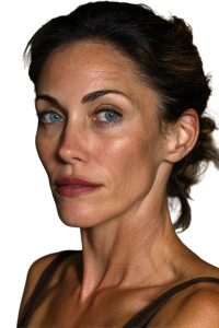 Intense Blue Eyes V2 Vinyl Car Decal Sticker – Waterproof & UV-Resistant 8"