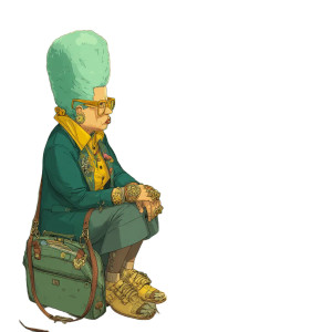 Magical Slavic Woman Vinyl Car Decal Sticker – Waterproof & UV-Resistant 8"