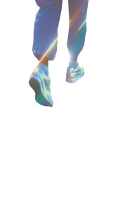 Running Motion Blur V4 Vinyl Car Decal Sticker – Waterproof & UV-Resistant 8"