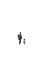 Guardian And Child Vinyl Car Decal Sticker – Waterproof & UV-Resistant 8"