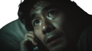 Surprised Asian Man Vinyl Car Decal Sticker – Waterproof & UV-Resistant 8"