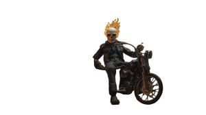 Ghost Rider V8 Vinyl Car Decal Sticker – Waterproof & UV-Resistant 8"