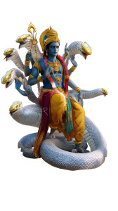 Divine Lord Vishnu Vinyl Car Decal Sticker – Waterproof & UV-Resistant 8" Divine Lord Vishnu Vinyl Car Decal Sticker – Waterproof & UV-Resistant 8"