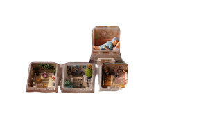 Sleeping Keycap Miniatures V2 Vinyl Car Decal Sticker – Waterproof & UV-Resistant 8"