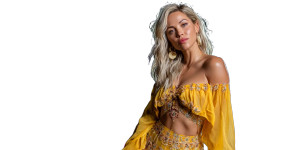 Soulful Swedish Singer Vinyl Car Decal Sticker – Waterproof & UV-Resistant 8"