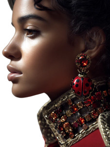 Fashion Model Elegance V2 Vinyl Car Decal Sticker – Waterproof & UV-Resistant 8"