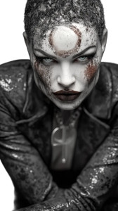 Gothic Dancer V2 Vinyl Car Decal Sticker – Waterproof & UV-Resistant 8"