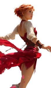 Cinderella Artgerm Style Vinyl Car Decal Sticker – Waterproof & UV-Resistant 8"