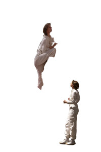 Flower Climber Vinyl Car Decal Sticker – Waterproof & UV-Resistant 8"