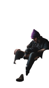 Lonely Rock Man Vinyl Car Decal Sticker – Waterproof & UV-Resistant 8"