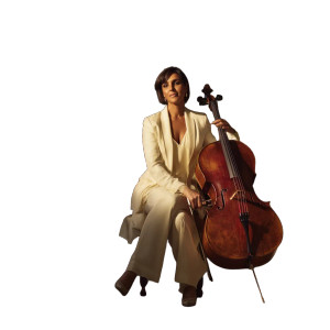 Elegant Cellist Portrait V2 Vinyl Car Decal Sticker – Waterproof & UV-Resistant 8"