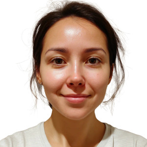 Kazakh Girl Portrait V2 Vinyl Car Decal Sticker – Waterproof & UV-Resistant 8"