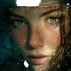 Ocean Mermaid V2 Vinyl Car Decal Sticker – Waterproof & UV-Resistant 8"