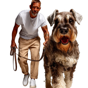 Giant Schnauzer Walk Vinyl Car Decal Sticker – Waterproof & UV-Resistant 8" Giant Schnauzer Walk Vinyl Car Decal Sticker – Waterproof & UV-Resistant 8"