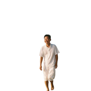 Beach Stroll V2 Vinyl Car Decal Sticker – Waterproof & UV-Resistant 8"