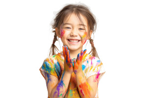 Joyful Paint Play Vinyl Car Decal Sticker – Waterproof & UV-Resistant 8" Joyful Paint Play Vinyl Car Decal Sticker – Waterproof & UV-Resistant 8"
