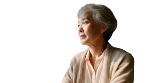 Reflective Korean Woman Vinyl Car Decal Sticker – Waterproof & UV-Resistant 8"