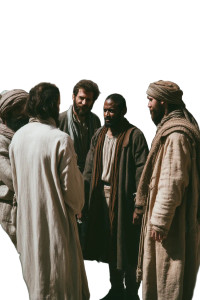 Ancient Men Preaching Vinyl Car Decal Sticker – Waterproof & UV-Resistant 8"