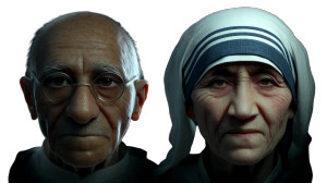 Historical Figures Portrait Vinyl Car Decal Sticker – Waterproof & UV-Resistant 8"