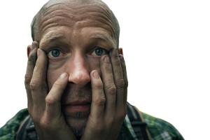 Frightened Russian Tourist Vinyl Car Decal Sticker – Waterproof & UV-Resistant 8"