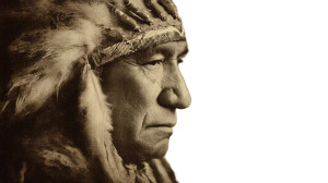 American Indian Vinyl Car Decal Sticker – Waterproof & UV-Resistant 8"