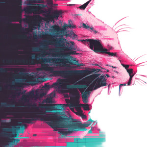 Angry Pixel Cat Vinyl Car Decal Sticker – Waterproof & UV-Resistant 8" Angry Pixel Cat Vinyl Car Decal Sticker – Waterproof & UV-Resistant 8"