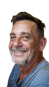 Smiling Working Man Vinyl Car Decal Sticker – Waterproof & UV-Resistant 8"