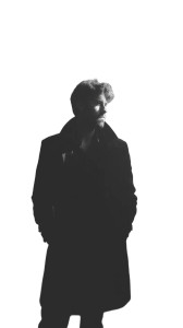 Moody Lone Man Vinyl Car Decal Sticker – Waterproof & UV-Resistant 8"