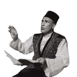 Arab Storyteller Vinyl Car Decal Sticker – Waterproof & UV-Resistant 8"