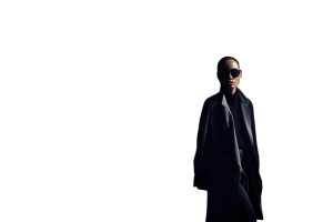 Mysterious Woman Walking Vinyl Car Decal Sticker – Waterproof & UV-Resistant 8"