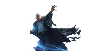 Magical Bernie Sanders Vinyl Car Decal Sticker – Waterproof & UV-Resistant 8"