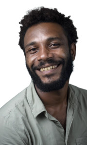 Smiling Black Man V2 Vinyl Car Decal Sticker – Waterproof & UV-Resistant 8"