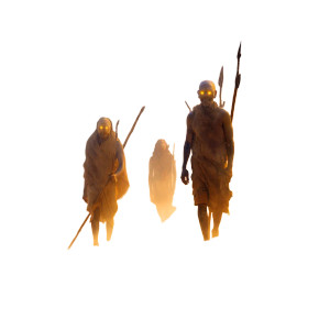 Desert Nomads Vinyl Car Decal Sticker – Waterproof & UV-Resistant 8"