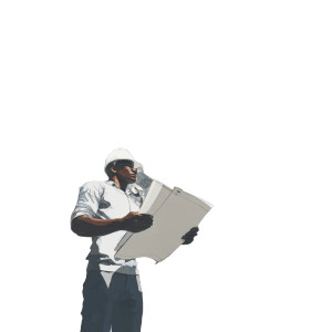 Visionary Architect Vinyl Car Decal Sticker – Waterproof & UV-Resistant 8"