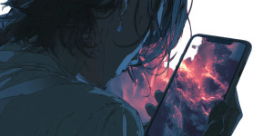 Teen Boy'S Phone Vinyl Car Decal Sticker – Waterproof & UV-Resistant 8" Teen Boy'S Phone Vinyl Car Decal Sticker – Waterproof & UV-Resistant 8"