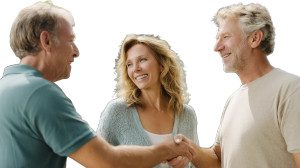 Confident Installer Handshake Vinyl Car Decal Sticker – Waterproof & UV-Resistant 8"