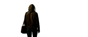 Mysterious Rainy Walk V2 Vinyl Car Decal Sticker – Waterproof & UV-Resistant 8"