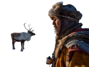Sami Reindeer Herder Vinyl Car Decal Sticker – Waterproof & UV-Resistant 8" Sami Reindeer Herder Vinyl Car Decal Sticker – Waterproof & UV-Resistant 8"