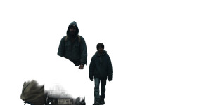 Post-Apocalyptic Wanderers Vinyl Car Decal Sticker – Waterproof & UV-Resistant 8"